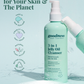 Goodness 3 in 1 Jelly Oil Cleanser in a 100% recycled plastic bottle made with sustainability in mind.