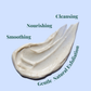 Ingredients in Goodness Be Smooth Facial Exfoliator including papaya enzymes, pineapple enzymes, aloe vera, vitamin E and natural pumice
